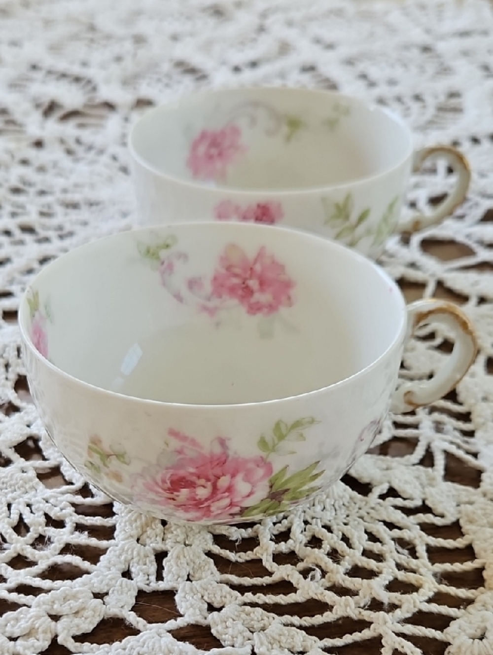 T. Haviland Limoges Cups (Set of 2)